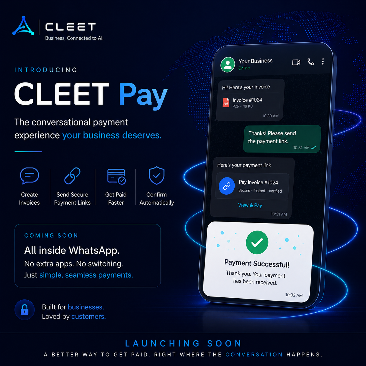 CLEET Pay product concept